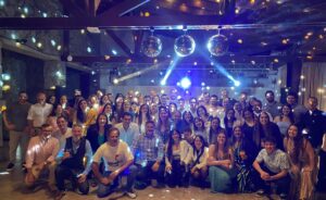 dynamo´s employees at the end of year party